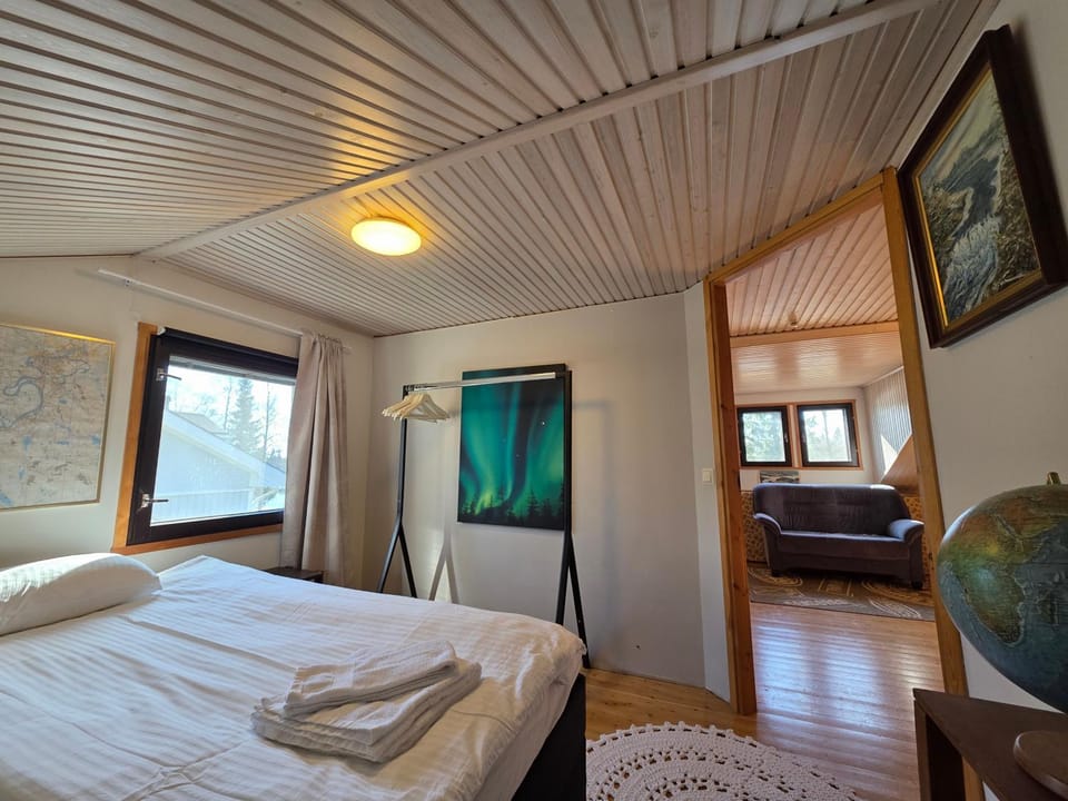Gold Digger's Timber Apartment in Lapland