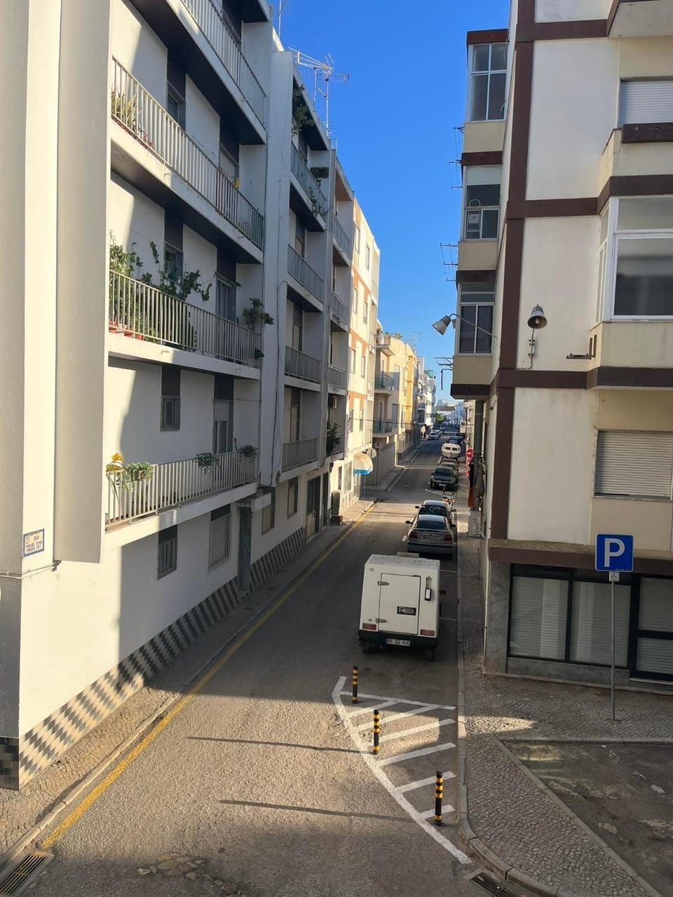 Quiet street view