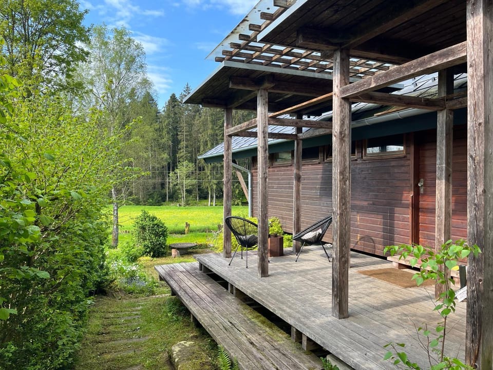Day, Natural landscape, Garden, Balcony/Terrace, Garden view
