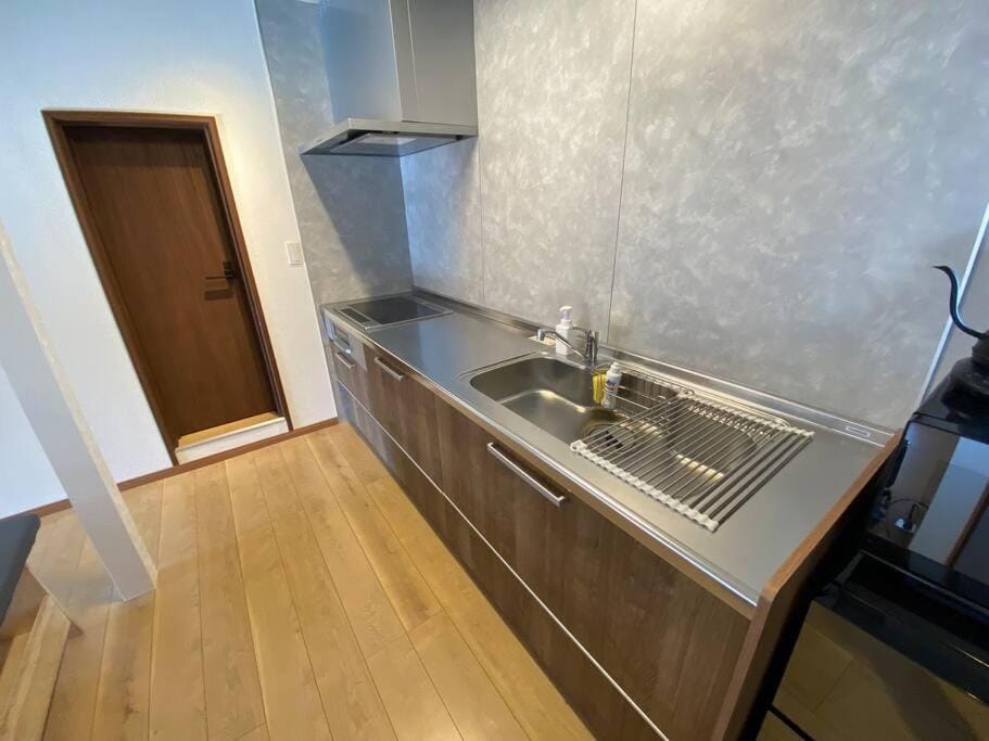 Kitchen or kitchenette, kitchen
