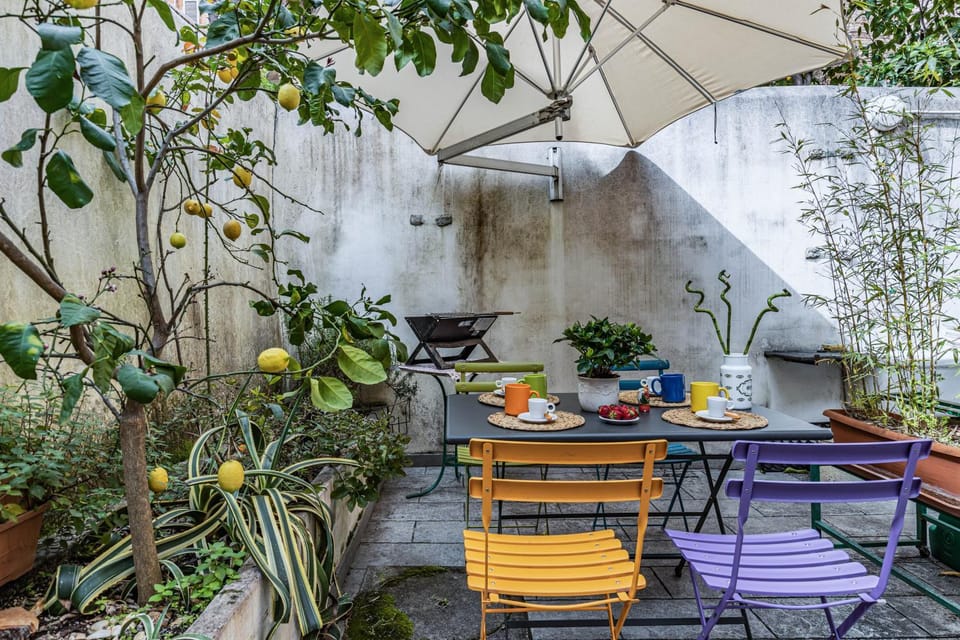 Garden, Dining area, Garden view