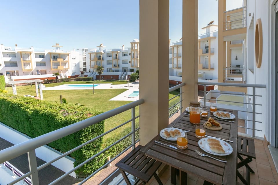 Property building, Patio, View (from property/room), Balcony/Terrace, Pool view, Swimming pool, Swimming pool