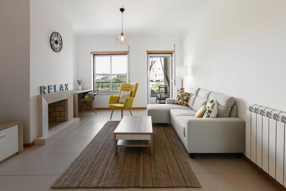 Living room, Seating area, Garden view