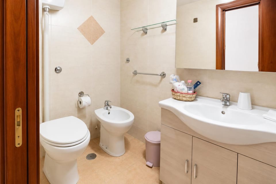 Toilet, Bathroom, bidet, towels