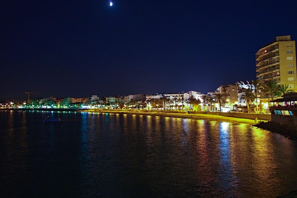 Night, Sea view