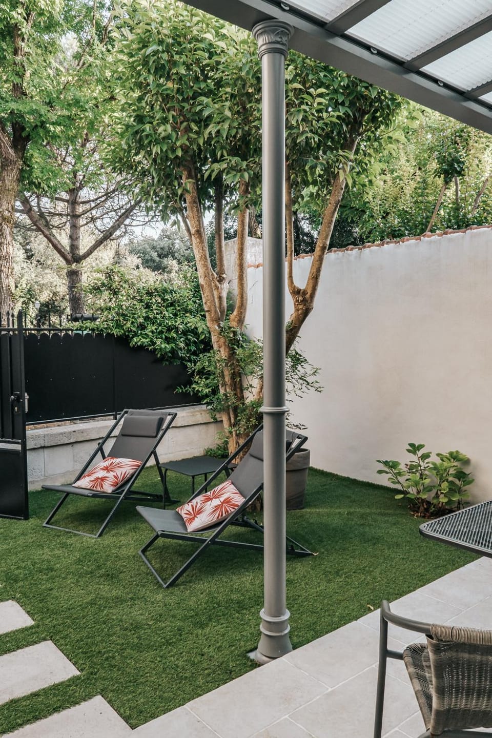 Patio, Garden, Garden view