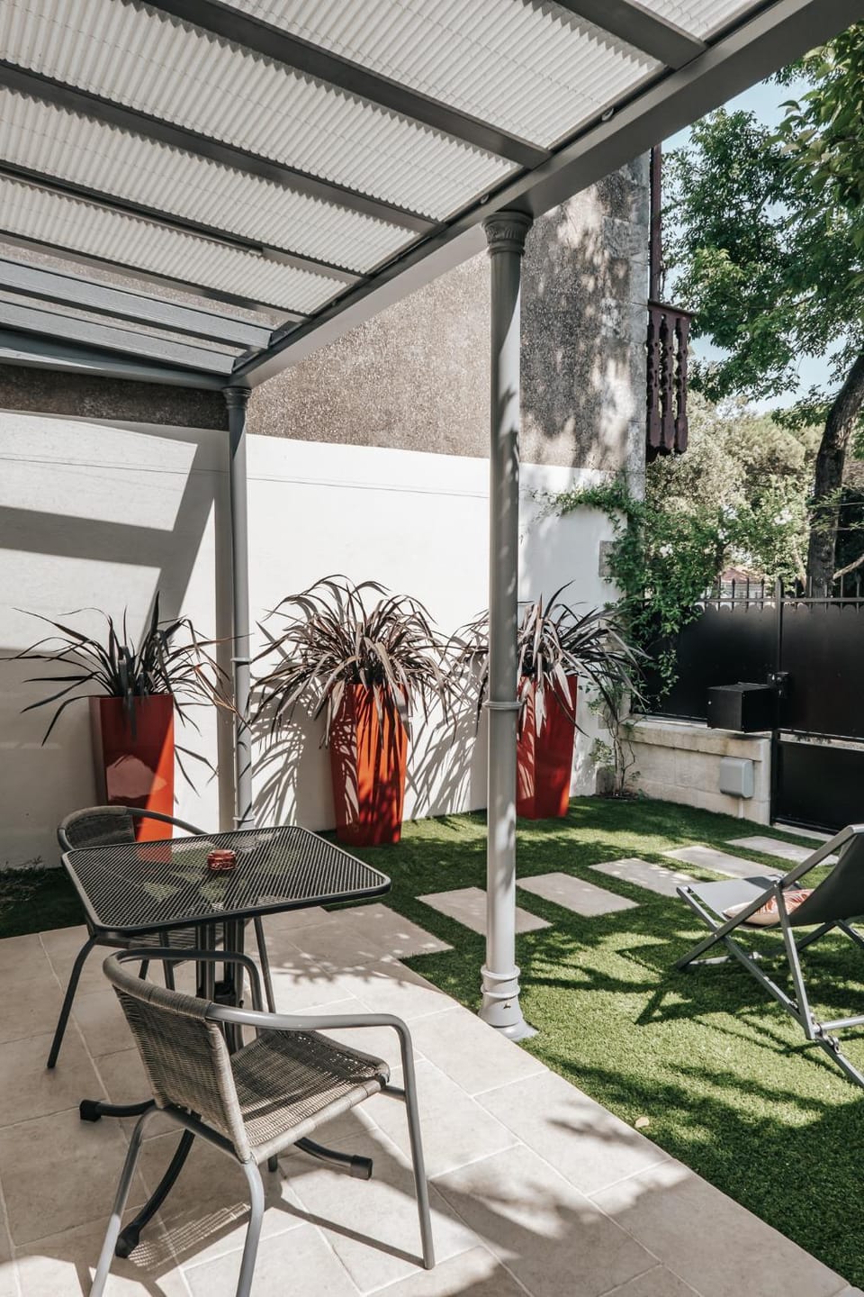 Patio, Garden, Garden view