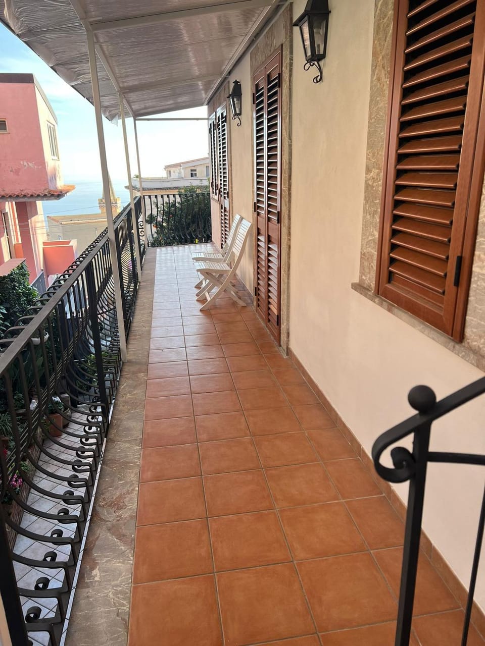Property building, Patio, Day, View (from property/room), Balcony/Terrace