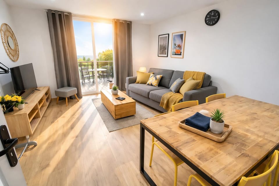 Appart cosy 8 pers Balcon Parking gratuit 3 ch Apartment in Mulhouse