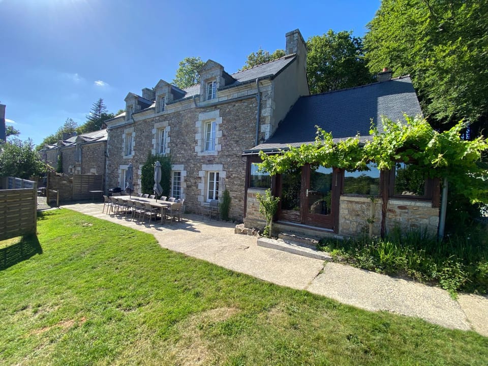 Property building, Natural landscape, Garden, Garden view