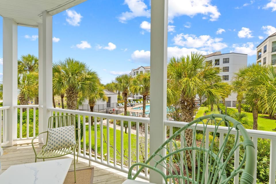 Balcony/Terrace, Garden view