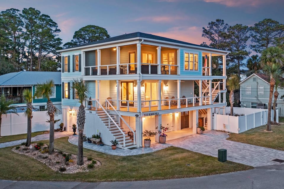 Blue Heaven Villa House in Tybee Island