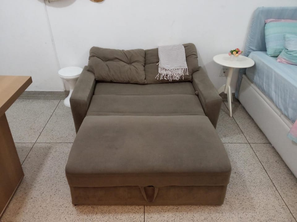 Apto frente ao mar, ar cond. frio e Wi-Fi Apartment in Santos