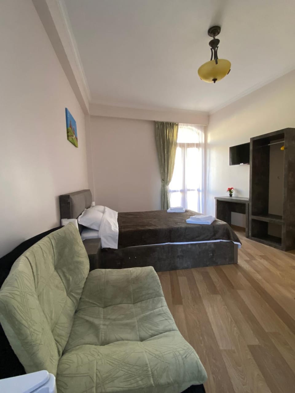 Bed, TV and multimedia, Balcony/Terrace, Photo of the whole room