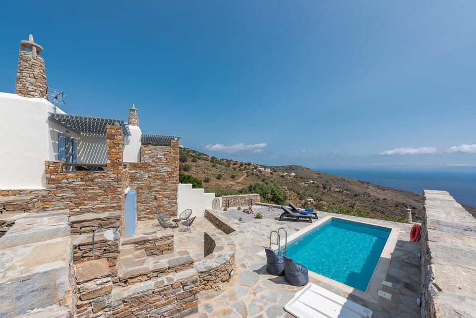 Natural landscape, Swimming pool, sunbed