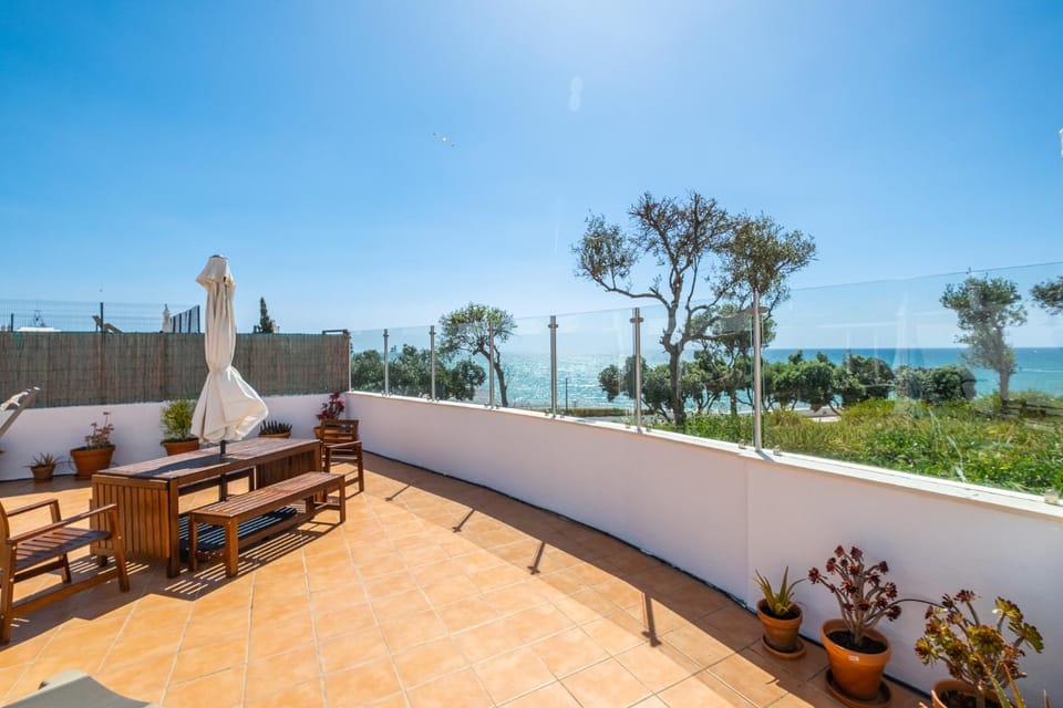 Day, Garden, View (from property/room), Balcony/Terrace, Dining area, Sea view