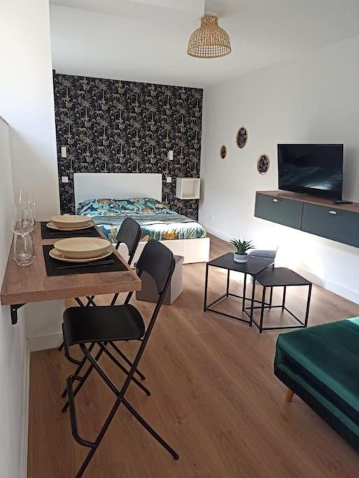 Superbe studio avec cour et parking gratuit à 5 min du château Apartment in Carcassonne