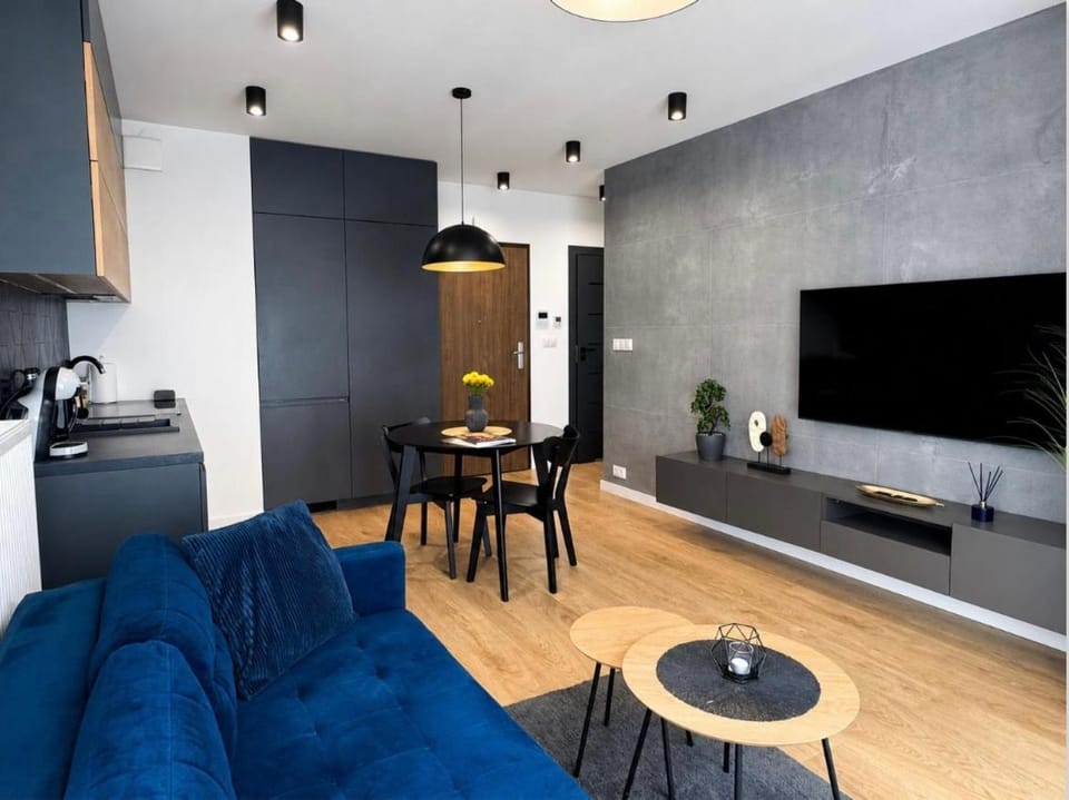 Communal lounge/ TV room, TV and multimedia, Kitchen or kitchenette, Living room, Seating area, Evening entertainment