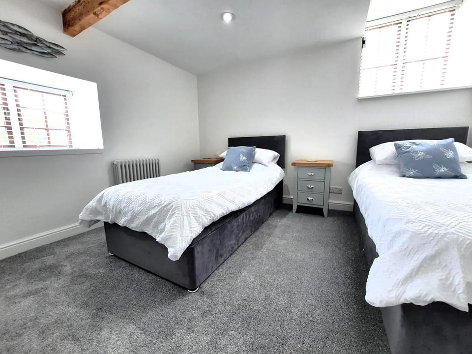 The Penthouse, top floor of a Grade II Listed Mill Apartment in England