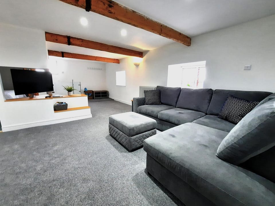 The Penthouse, top floor of a Grade II Listed Mill Apartment in England