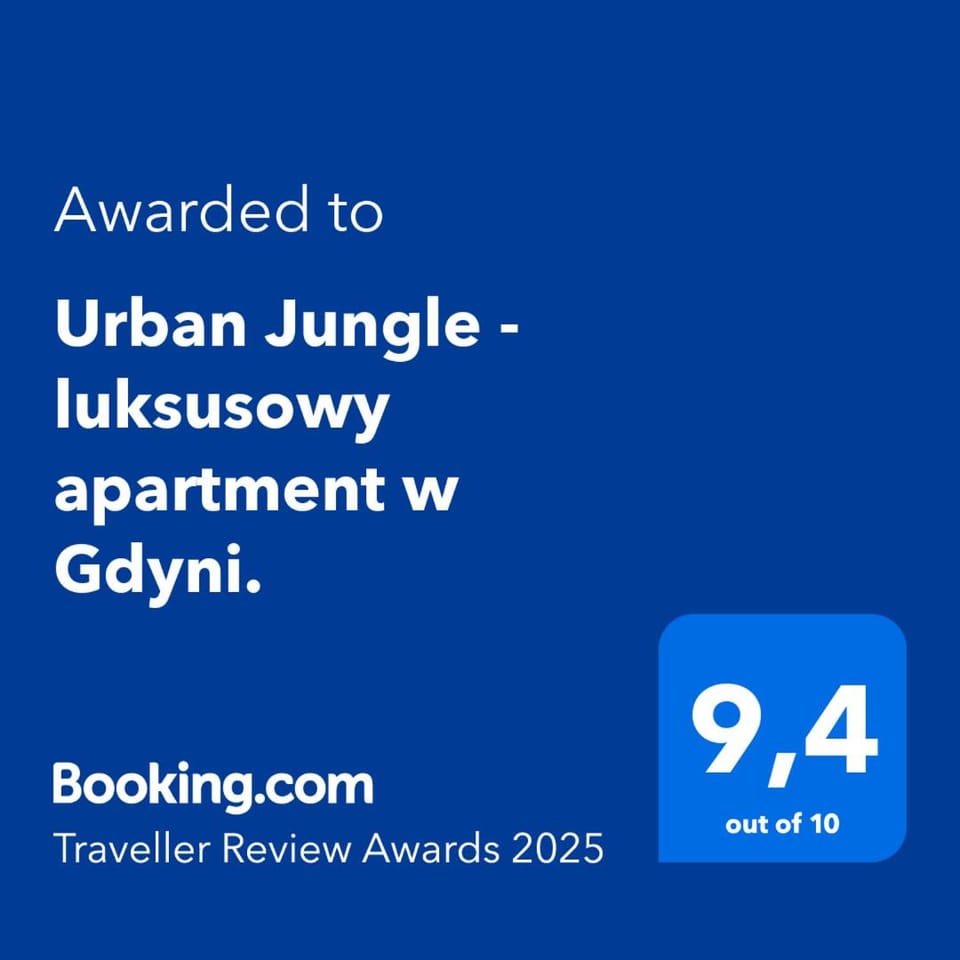 Urban Jungle - luksusowy apartment w Gdyni. Apartment in Pomeranian Voivodeship
