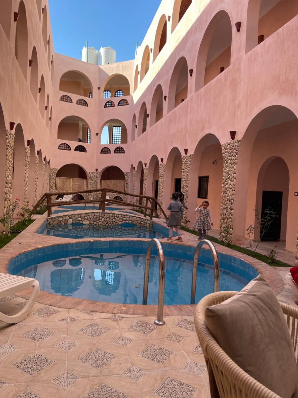 Pool view, Swimming pool