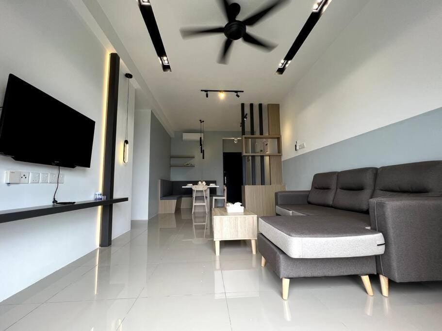 10mins to Lost World Sunway 7pax 3BR Prefect View Apartment in Ipoh