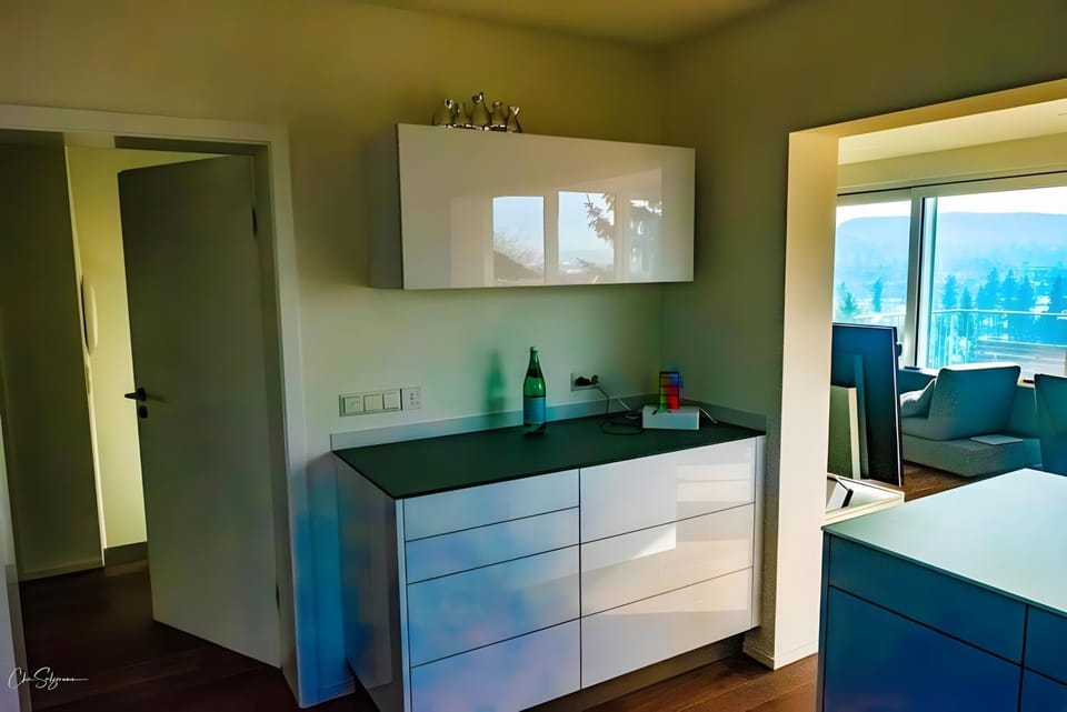 Kitchen or kitchenette, Living room
