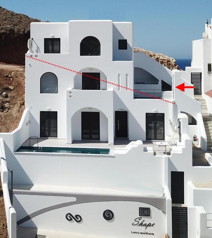 Shape-Spiral Apartment in Kalymnos