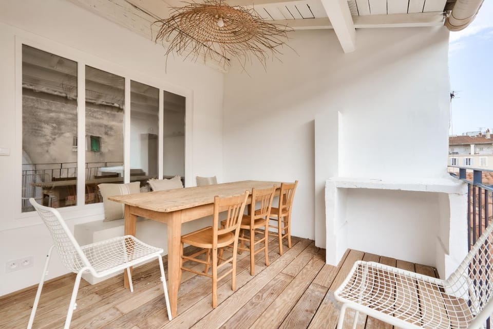 Patio, View (from property/room), Balcony/Terrace, Living room, Seating area, Dining area