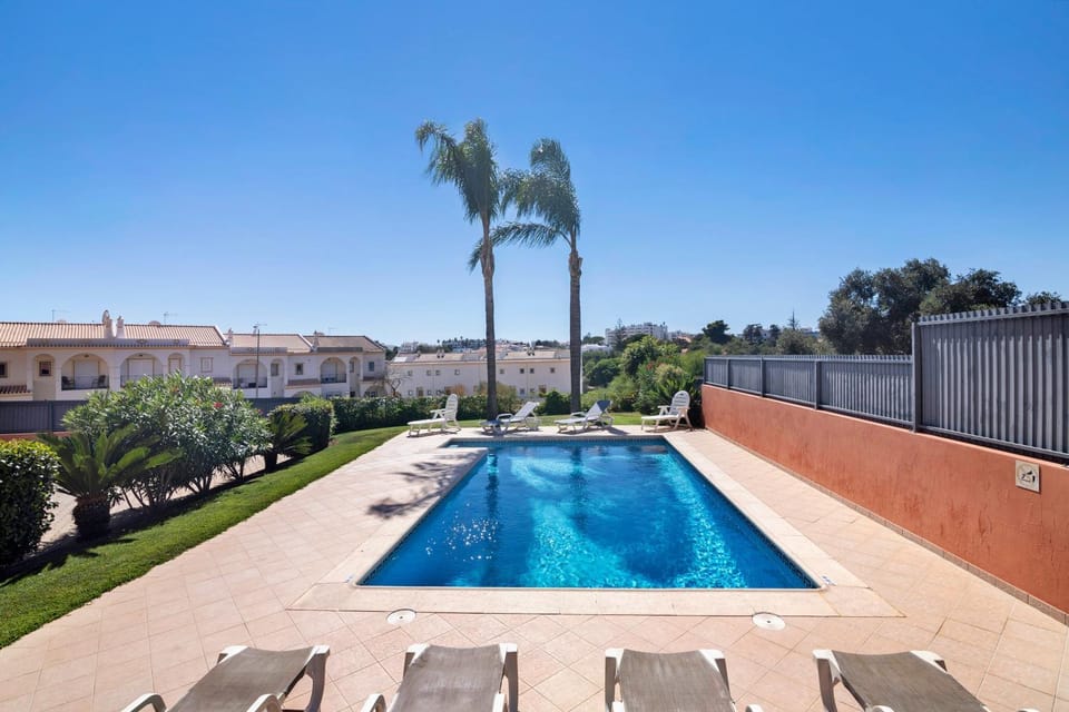 Property building, Living room, Swimming pool