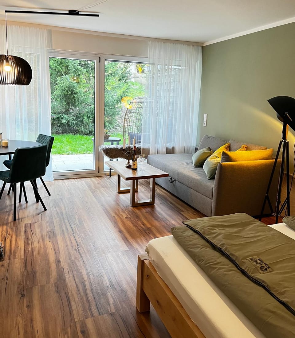 Living room, Seating area, Bedroom