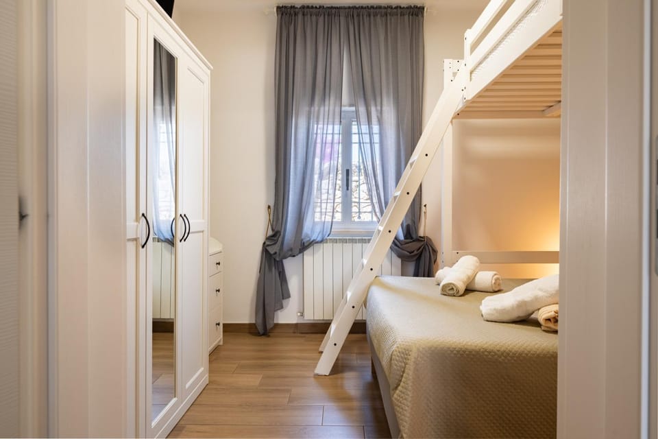 Property building, Living room, Bedroom