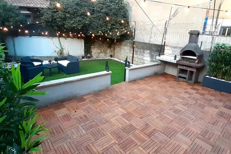 Patio, Garden, Garden view