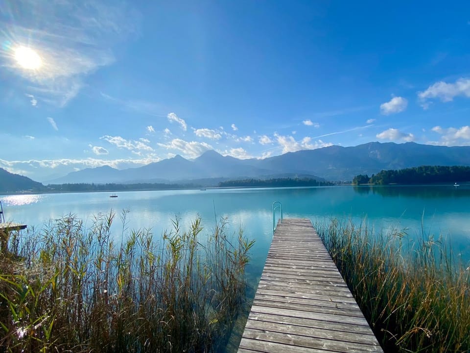 Natural landscape, Lake view, Mountain view