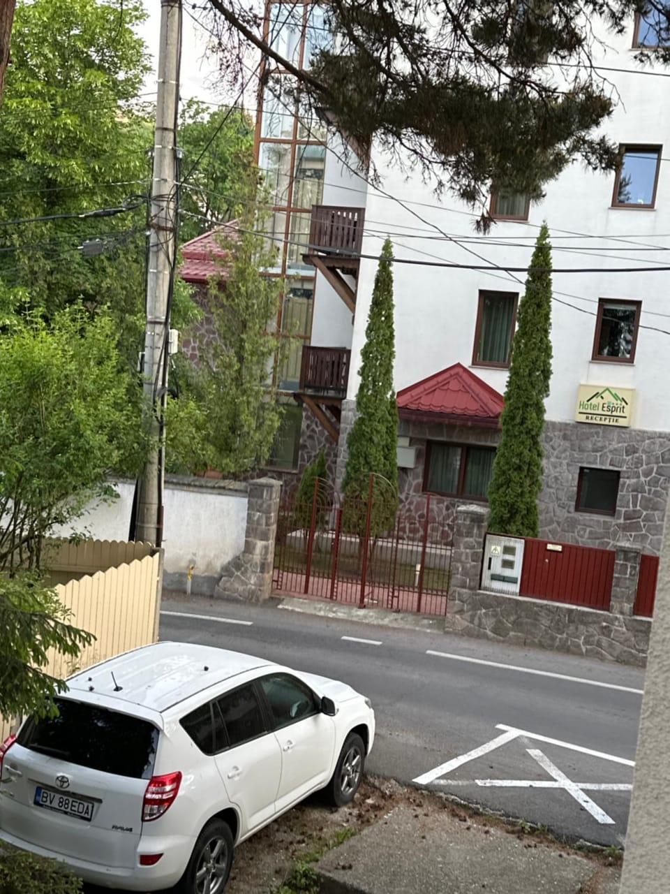 Quiet street view