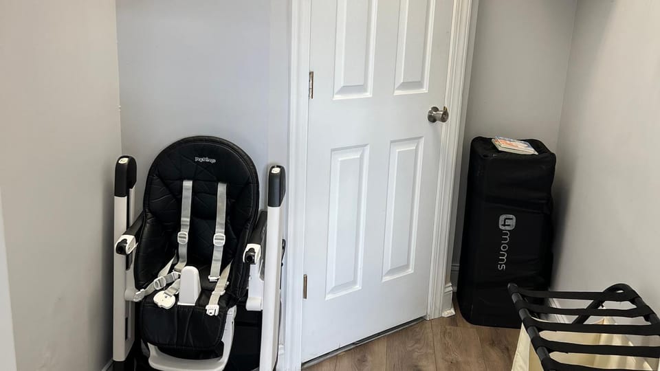 children, cot, storage