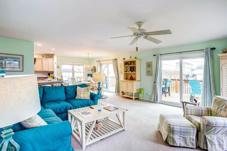 Bowers Beach Vacation Rental: 2 Blocks Away! House in Delaware