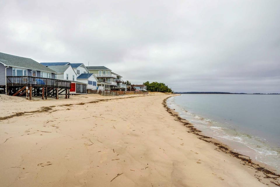Bowers Beach Vacation Rental: 2 Blocks Away! House in Delaware