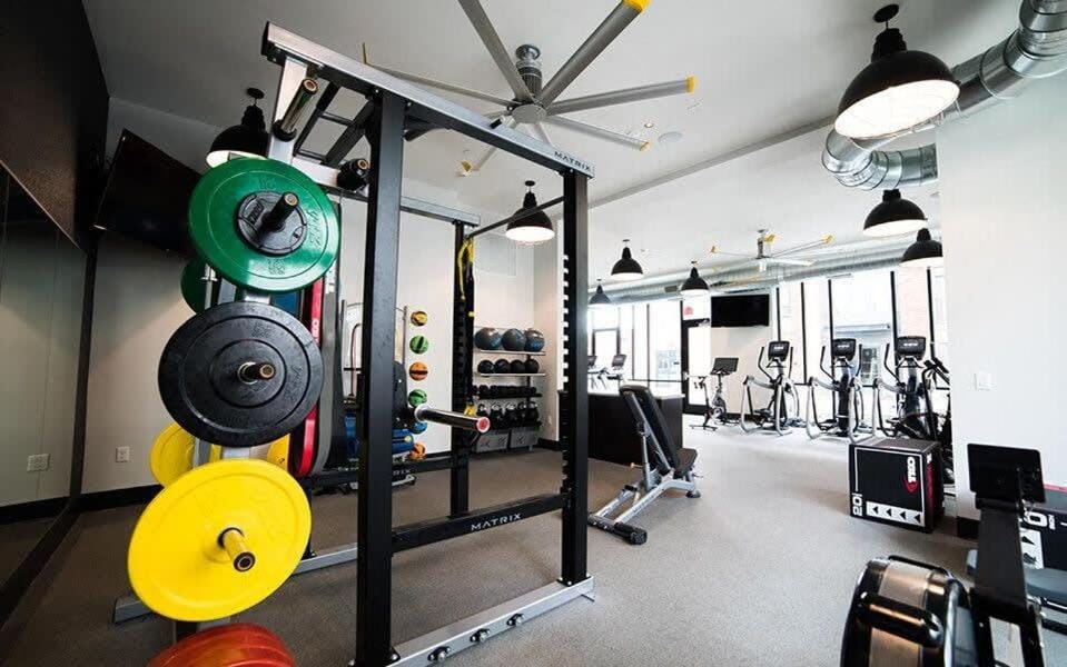 2BR Balcony Suite Gym & Pool Downtown at CityWay Apartment in Indianapolis
