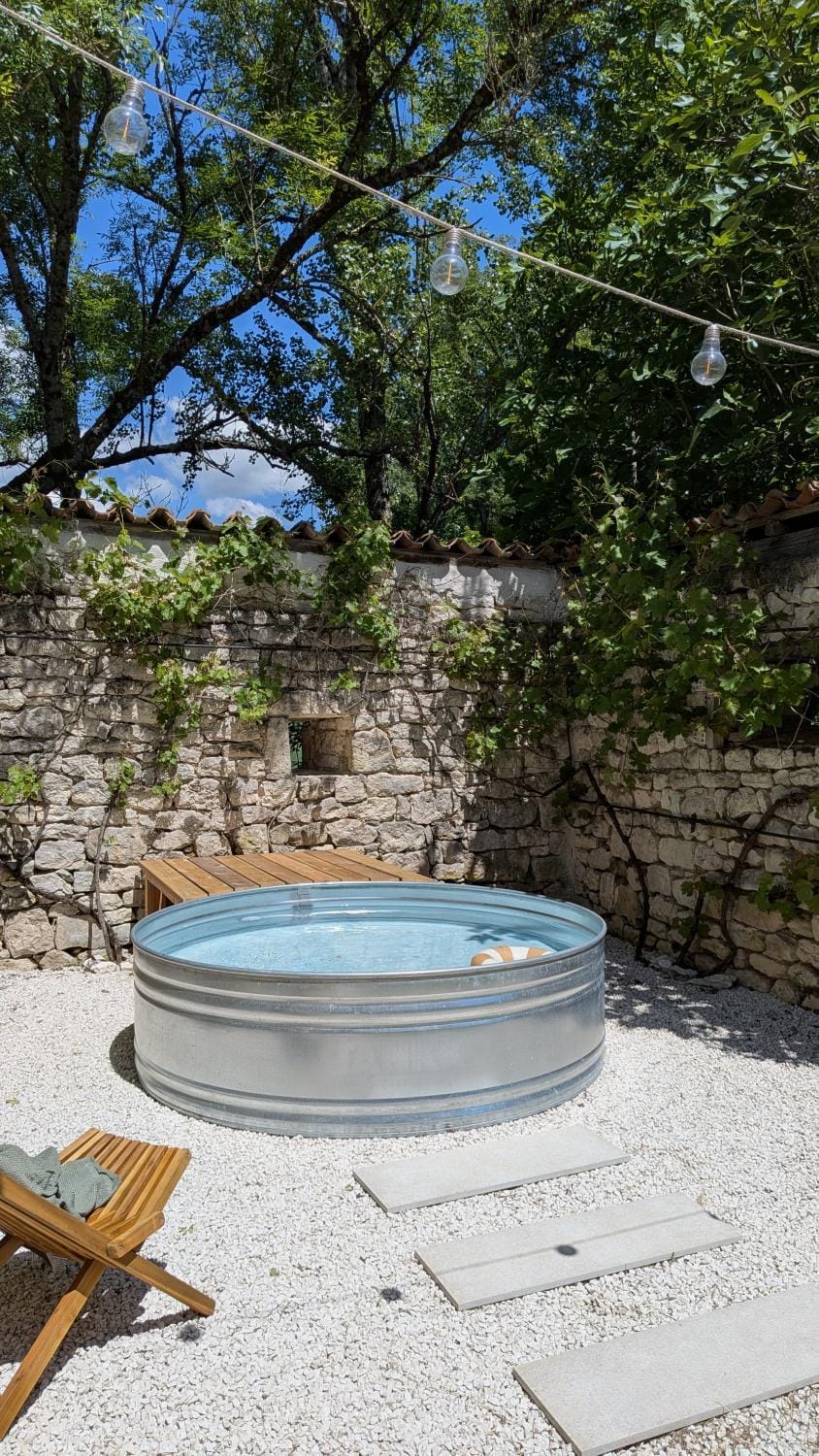 Garden, Swimming pool, Swimming pool, Open Air Bath