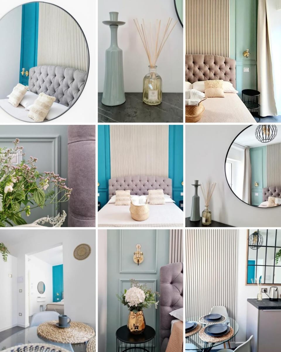 Bed, Living room, Photo of the whole room, Seating area, Bedroom