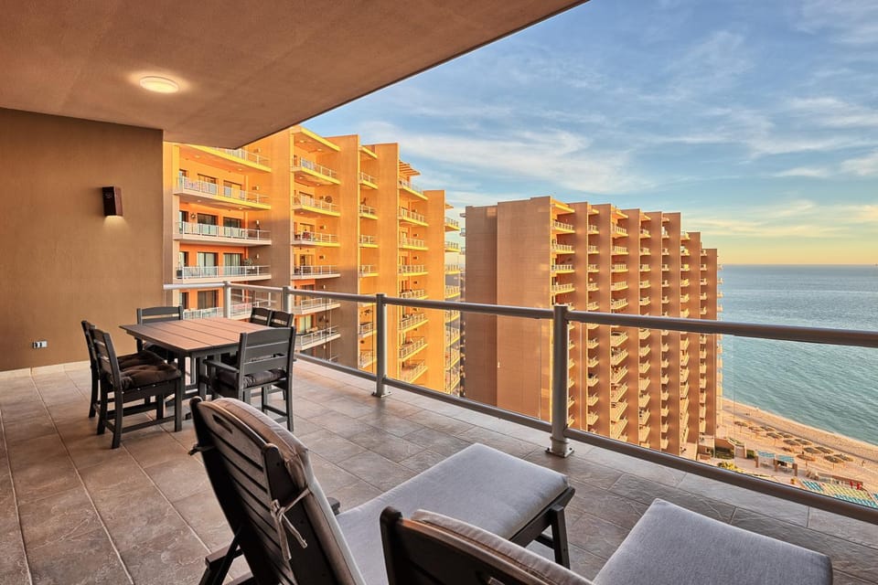 View (from property/room), Balcony/Terrace, Sea view