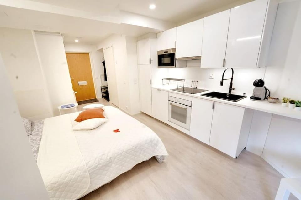 Upea yksiö+parveke. Ihastu, parhaalla paikalla. Apartment in Finland