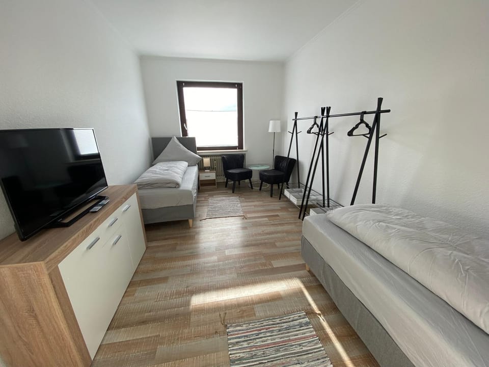 Photo of the whole room, Bedroom