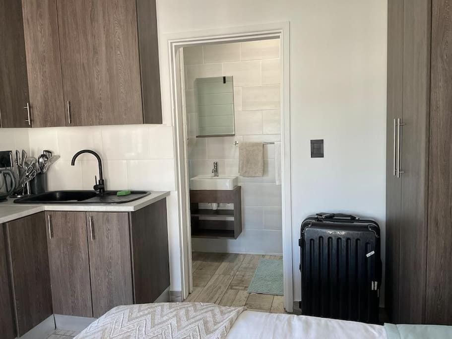 Kitchen or kitchenette, wardrobe