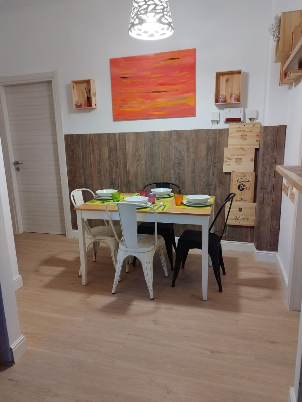 Food close-up, Dining area