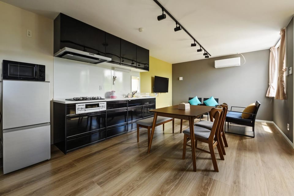 Kitchen or kitchenette, Living room, Dining area, kitchen, kitchen
