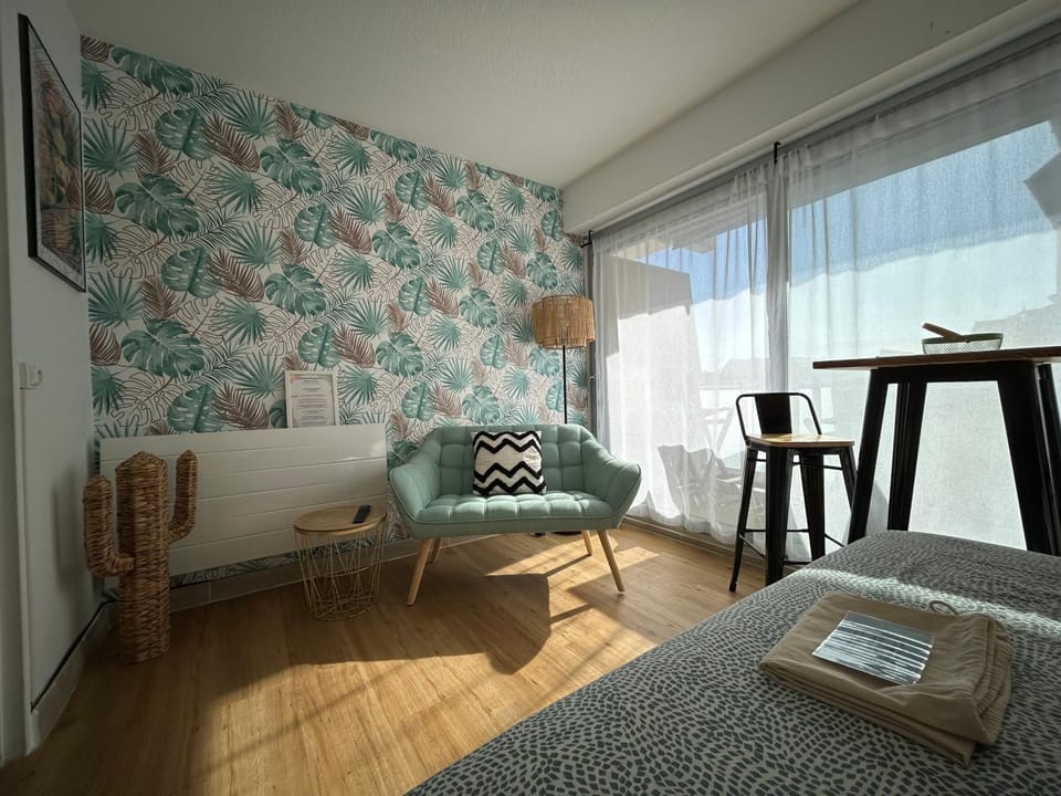 Cosy studio avec vue sur l'océan Apartment in Lacanau