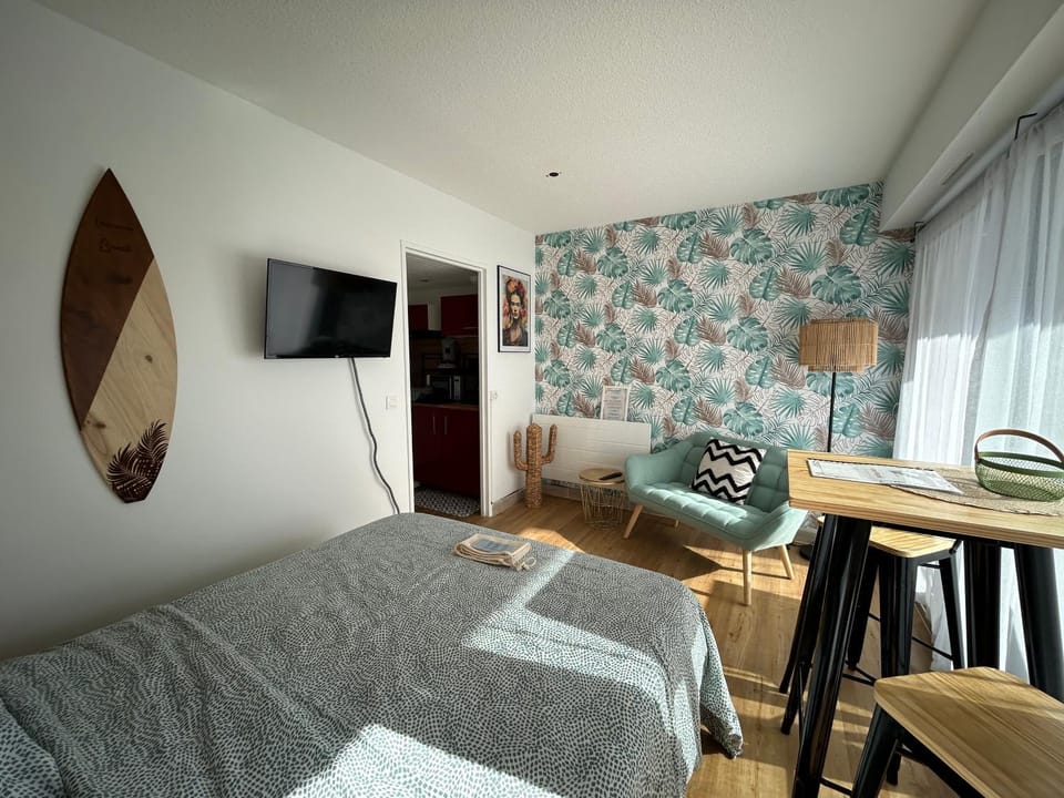 Cosy studio avec vue sur l'océan Apartment in Lacanau